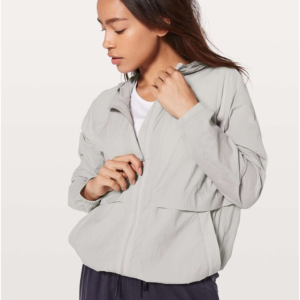 Lululemon Lululemon Hood Lite Jacket - NWT chrome